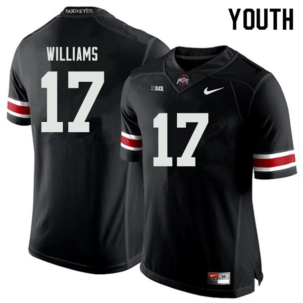 Youth #17 Alex Williams Ohio State Buckeyes College Football Jerseys Sale-Black